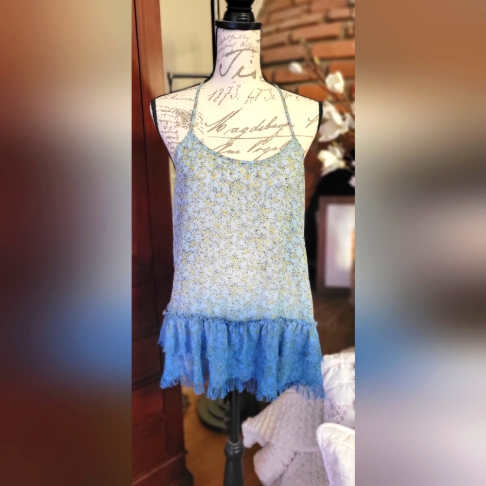 Daytrip summer string back Top
